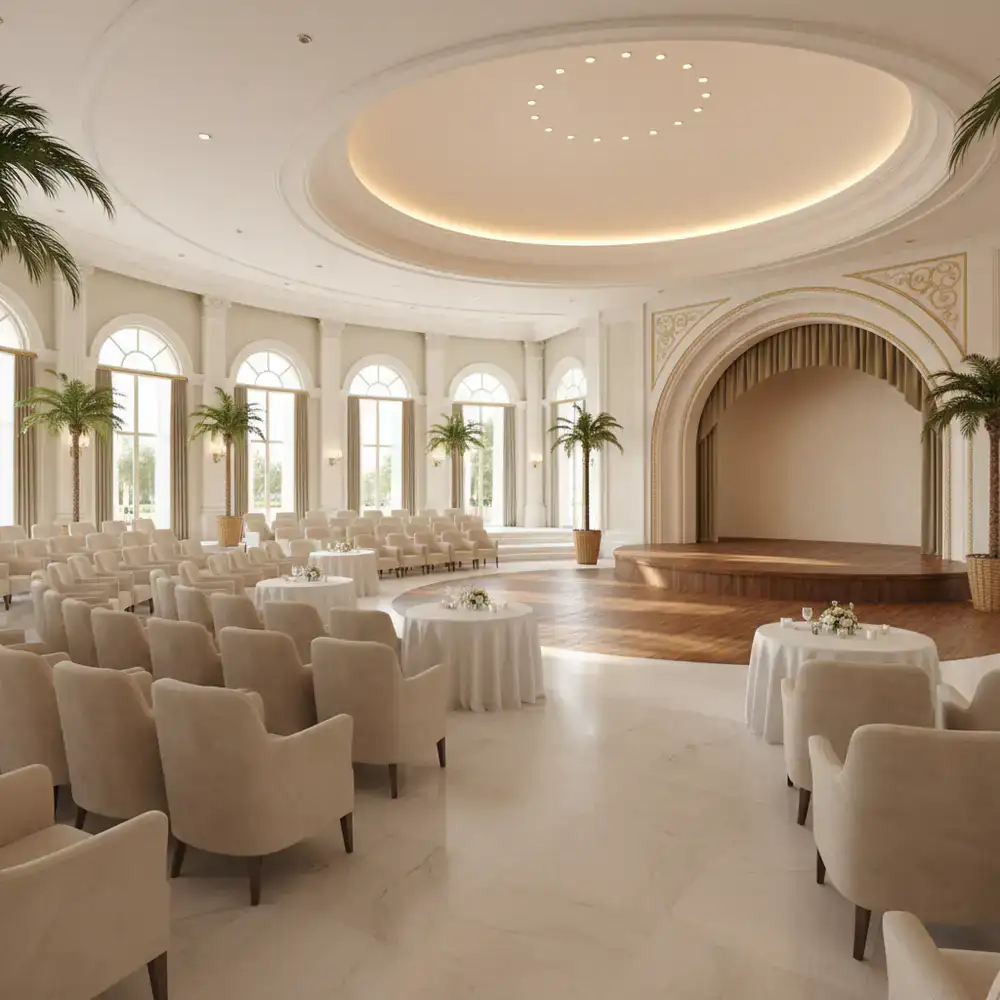 Resort theater event space