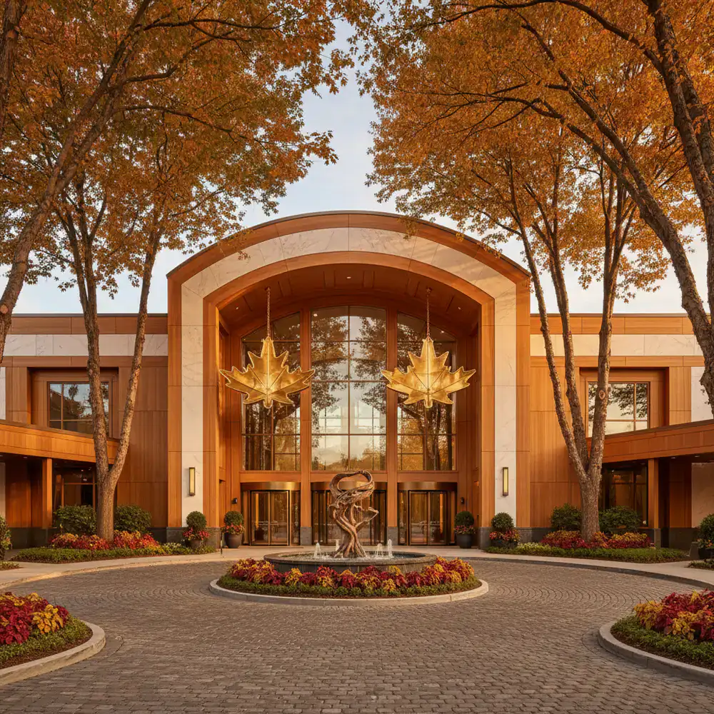 Maple Crown Casino Resort main entrance